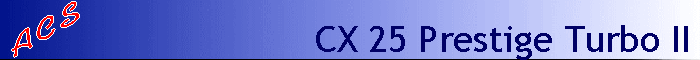 CX 25 Prestige Turbo II